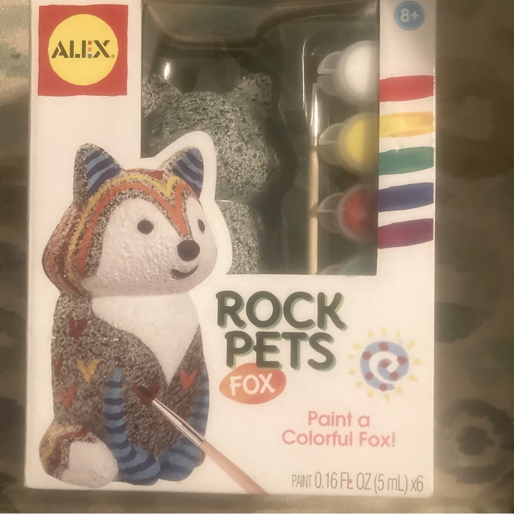 Paintable Rock Pet craft